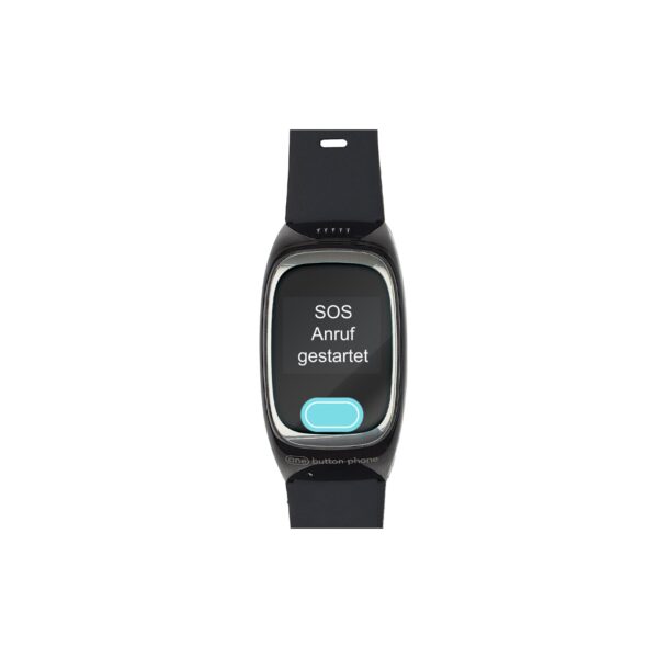 One Button Phone Senioren-Smartwatches One Button Phone Schwarz