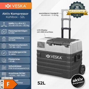 VESKA Kompressor Kühlbox elektrisch