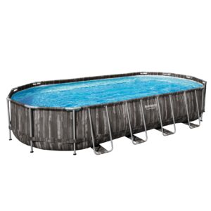 Bestway® Power Steel™ Frame Pool Komplett-Set mit Filterpumpe 732 x 366 x 122 cm