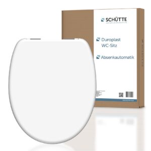 SCHÜTTE Duroplast WC-Sitz WHITE