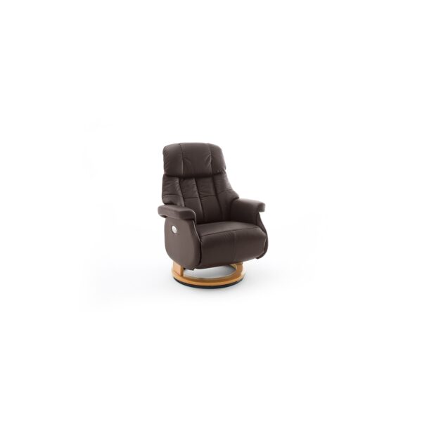 iNNoSeat by MCA + CALGARY COMFORT Relaxer Relaxsessel Fernsehsessel XL elektrisch - versch. Farben - Braun/Natur