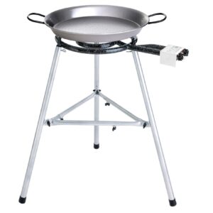 Hochwertiges Paella Grill-Set für Single-Griller: Pfanne Ø 38 cm