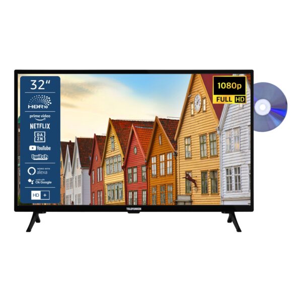 Telefunken XF32SN550SD 32 Zoll Fernseher/Smart TV (Full HD