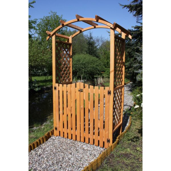 Promadino Set Pergola "Diana" mit Türen