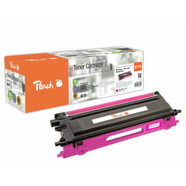 Peach B135 M Toner XL ma ersetzt Brother TN-135M für z.B. Brother DCP -9040 CN