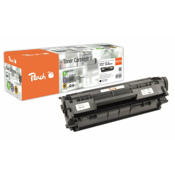 Peach CFX10  Toner bk ersetzt Canon FX-10