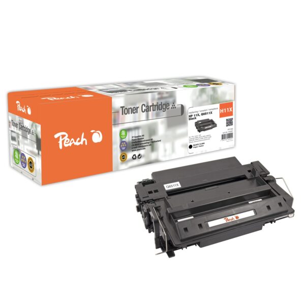 Peach HP 11 XBK Toner XL bk ersetzt Canon