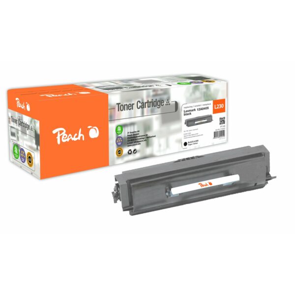 Peach L230 BK Toner bk ersetzt Lexmark No. 230BK