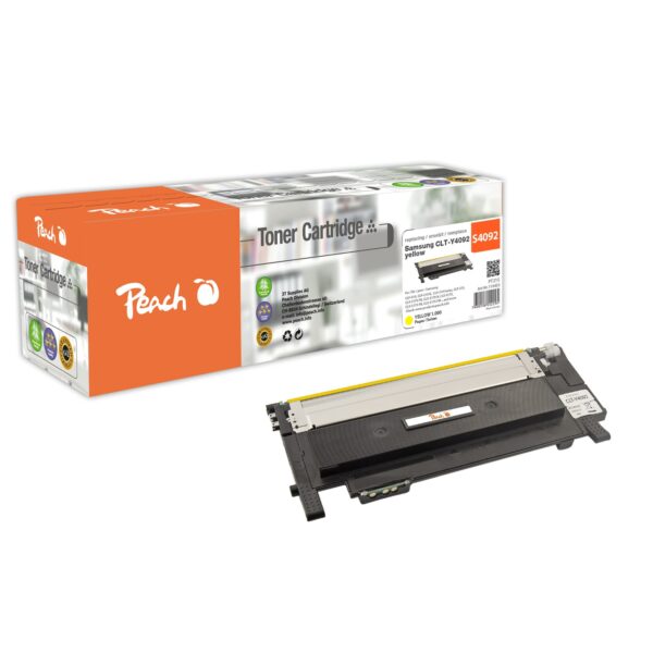 Peach S4092  Toner ye ersetzt Samsung CLT-Y4092S/ELS