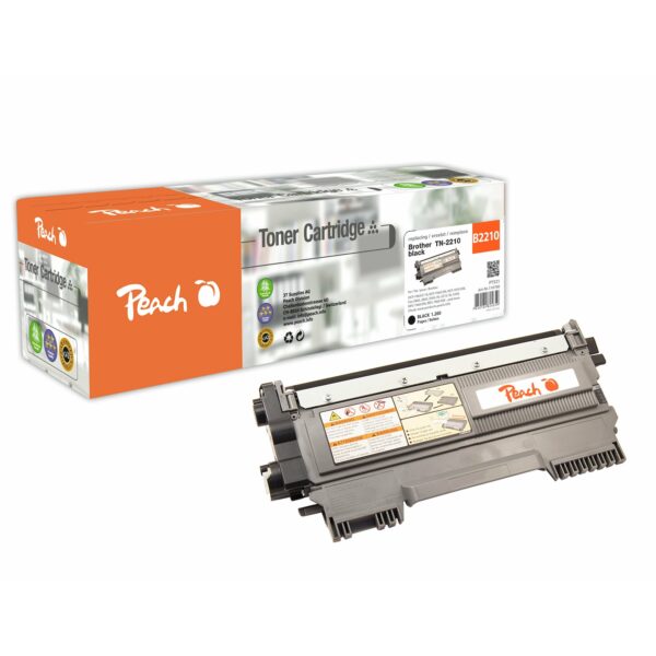 Peach B2210  Toner bk ersetzt Brother TN-2210 für z.B. Brother DCP -7060 D