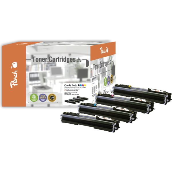 Peach HP 126 A 4 Toner (bk