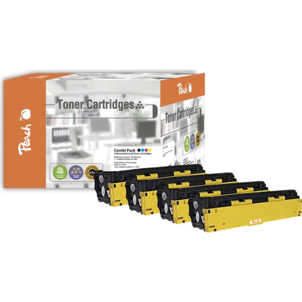 Peach HP 128 A 4 Toner (bk