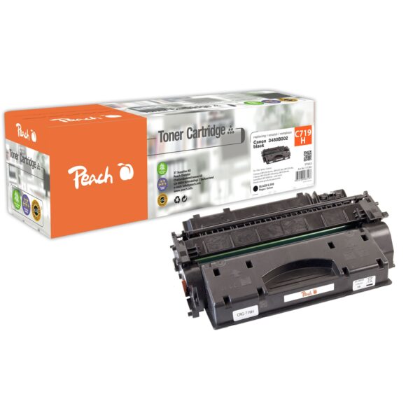 Peach HP 719 HBK Toner XL bk ersetzt Canon No. 719H BK