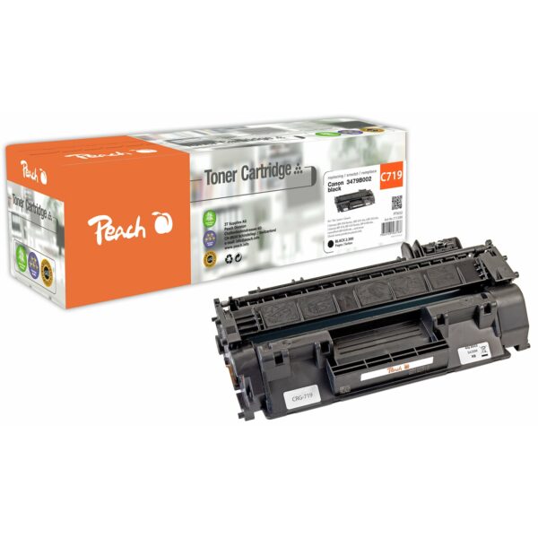 Peach HP 719 BK Toner bk ersetzt Canon No. 719 BK