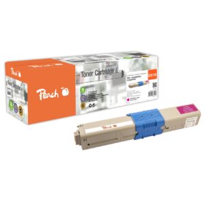 Peach O4446/4449 Toner XL ma ersetzt OKI 44469723 für z.B. OKI C 510 DN