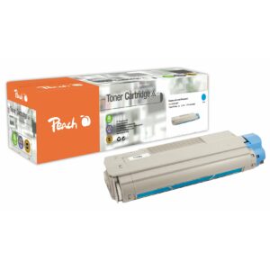 Peach O4332/36/38 Toner cy ersetzt OKI 43381907 für z.B. OKI C 5600