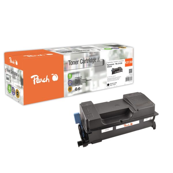 Peach K3130  Toner XL bk ersetzt Kyocera TK-3130 für z.B. Kyocera ECOSYS M 3550 idn