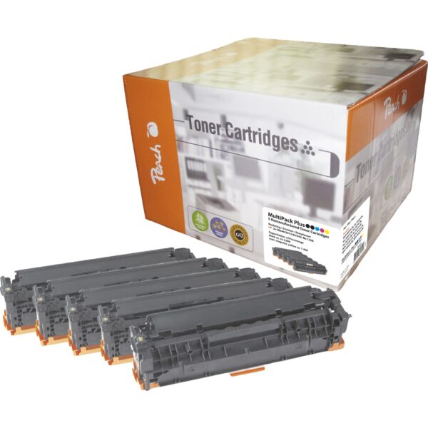 Peach HP 125 A 5 Toner (2*bk