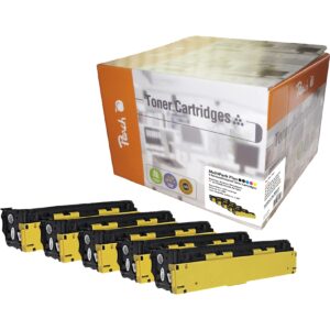 Peach HP 128 A 5 Toner (2*bk