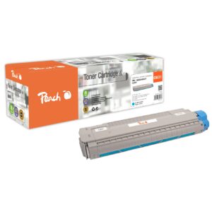 Peach O4484  Toner cy ersetzt OKI 44844507 für z.B. OKI C 831 CDTN