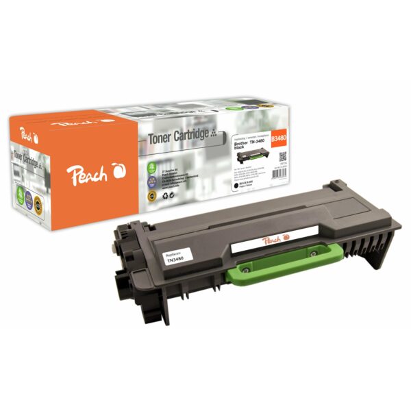 Peach B3480  Toner XL bk ersetzt Brother TN-3480 für z.B. Brother DCPL 5500 DN