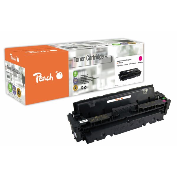 Peach HP 410 AM Toner ma ersetzt HP No. 410A M