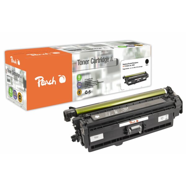 Peach HP 508 XBK Toner XL bk ersetzt HP No. 508X BK