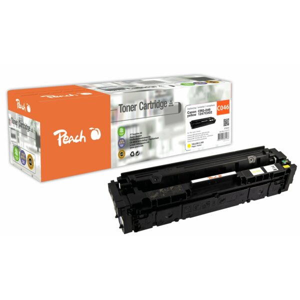 Peach HP 046 y Toner ye ersetzt Canon CRG-046 y