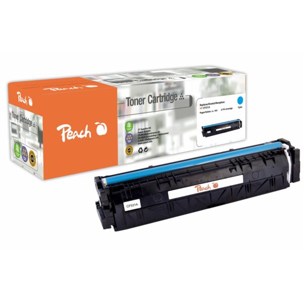 Peach HP 205 AC Toner cy ersetzt HP No. 205A C