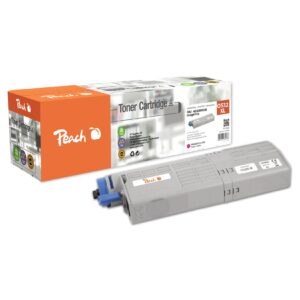 Peach O4648/49 Toner XL ma ersetzt OKI 46490606 für z.B. OKI C 532 DN