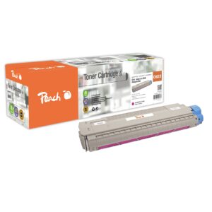 Peach O464711/464338 Toner ma ersetzt OKI 46471102 für z.B. OKI C 823 DN