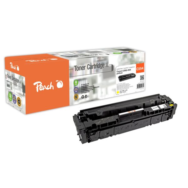 Peach HP 054 y Toner ye ersetzt Canon CRG-054 y