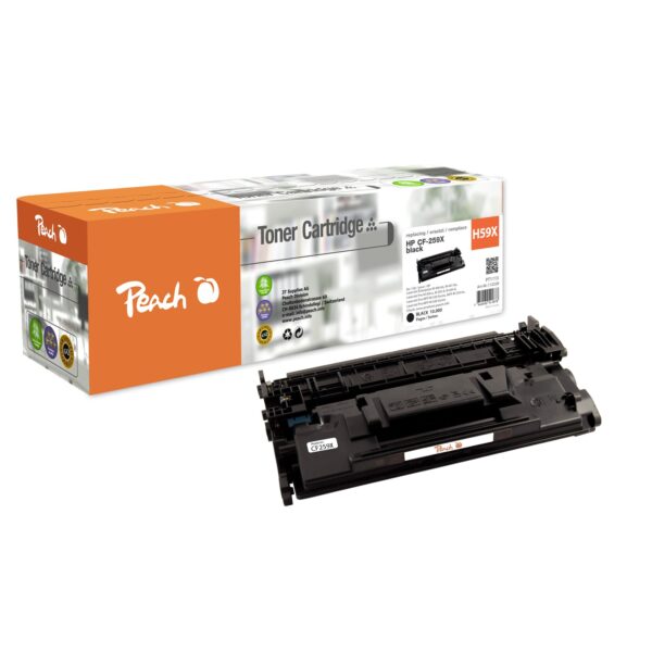 Peach HP 59 X Toner XL bk ersetzt HP No. 59X