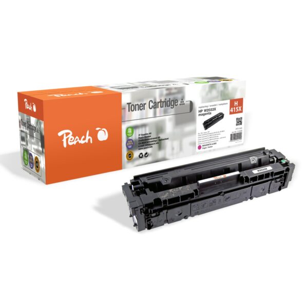 Peach HP 415 X Toner XL ma ersetzt HP No. 415X