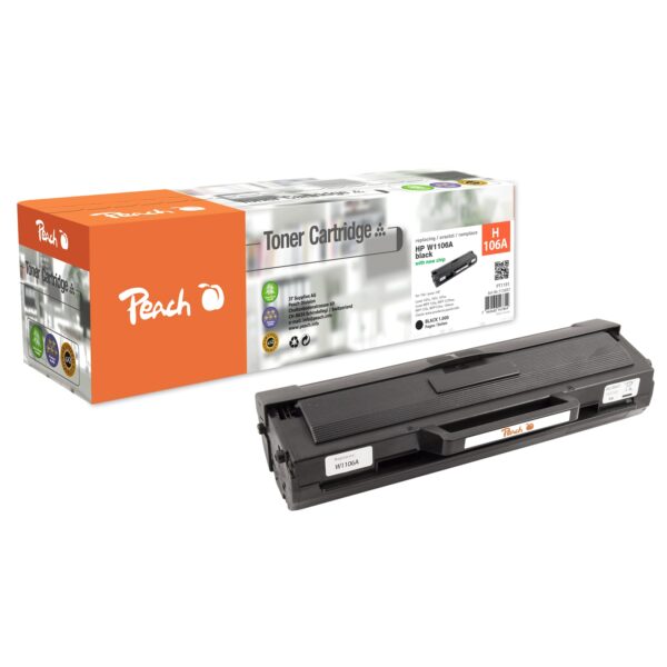 Peach HP 106 A Toner bk ersetzt HP No. 106A