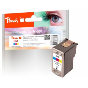 Peach C51 C Druckkopf XL col ersetzt Canon CL-51C