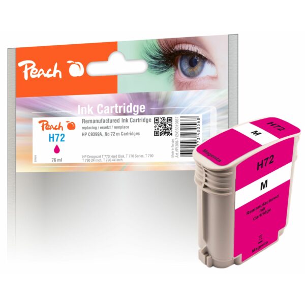 Peach HP 72 M Druckerpatrone ma ersetzt HP No. 72 M