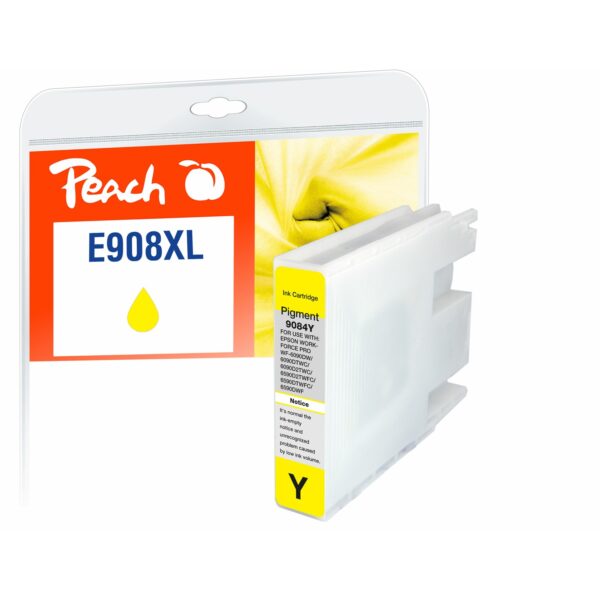 Peach E907/908 Druckerpatrone XL ye ersetzt Epson T9084