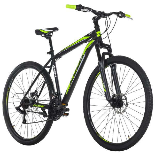 KS Cycling Mountainbike Hardtail 29 Zoll Catappa schwarz-grün