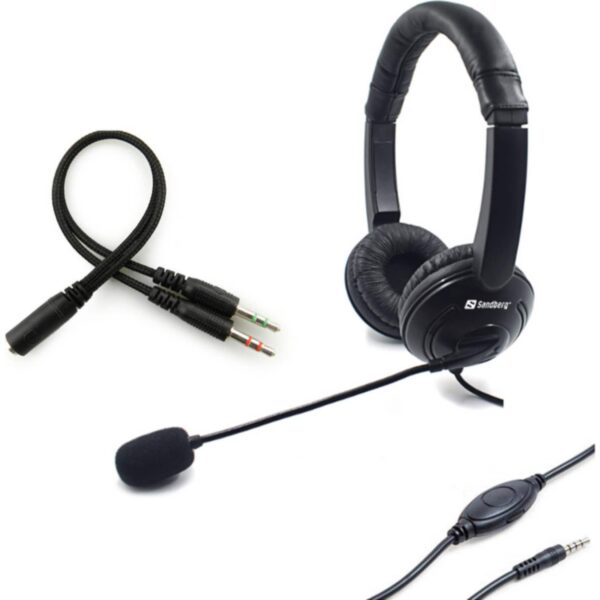 SANDBERG MiniJack Headset Schoner