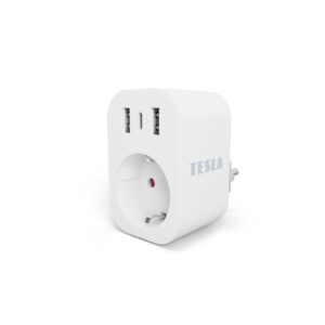 TESLA Smart Intelligenter Steckdose mit 3 USB