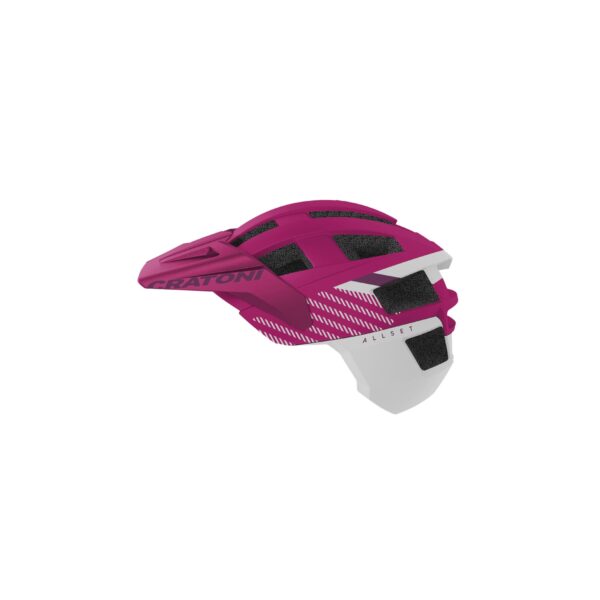 CRATONI MTB FahrradhelmAllSet Pro Jr. pink/weiß matt