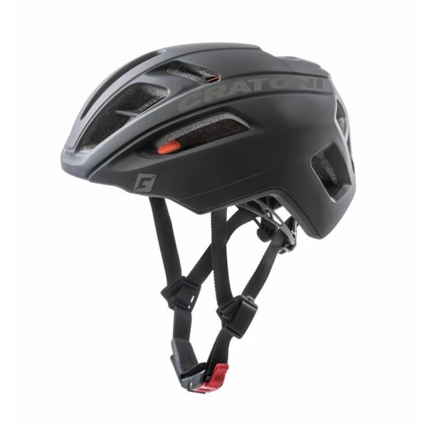 CRATONI Fahrradhelm C-Pro schwarz gummiert