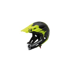 CRATONI MTB Fahrradhelm C-Maniac 2.0MX schwarz/lime matt