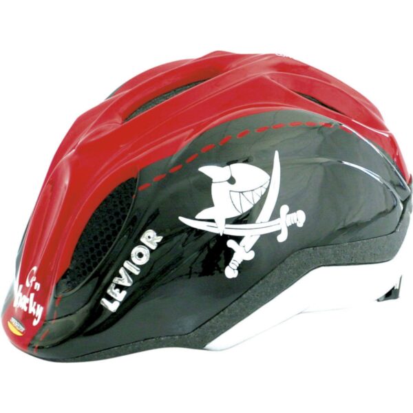 Kinderhelm PRIMO "Sharky Black-Red"