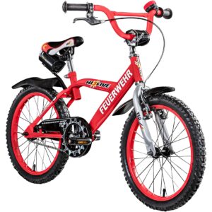 Hi5 18 Zoll Kinderfahrrad Fahrrad Kinderräder 115 - 130 cm ab 5 Jahre Polizei oder Feuerwehr