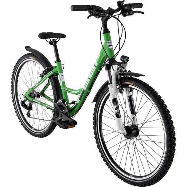 BBF Streetrider ATB Cityrad 26 Zoll Tiefeinsteiger Fahrrad für Jugendliche 140 - 155 cm Jugendrad 21 Gang