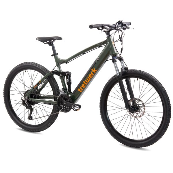 Tretwerk Commander Fully E Bike Mountainbike 175 - 190 cm Damen Herren 27