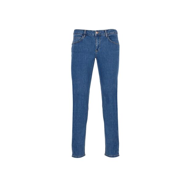 GIN TONIC Damen Skinny Fit Jeans Light Blue Wash