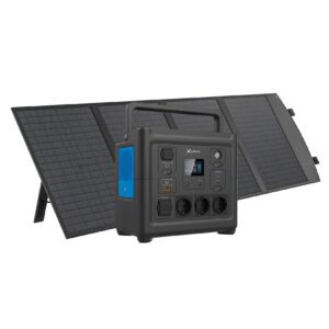 Xlayer Powerstation 1000W (Peak 1500W) 835 Wh mit  Solar Panel 80W faltbar